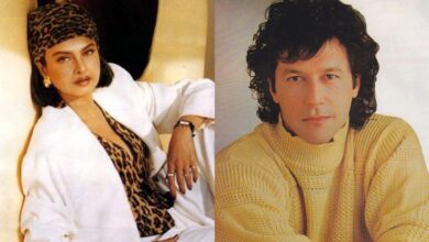 Rekha and Imran Khan