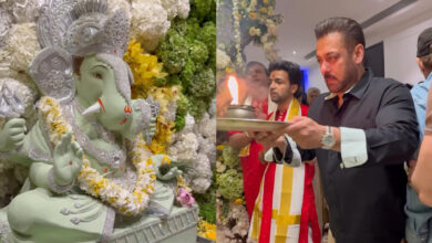 Salman Khan and his family perform Ganesh puja