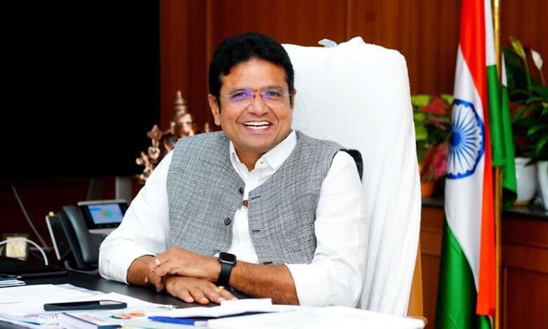 Telangana IT minister Sridhar Babu