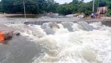 Vana Durga Bhavani temple in Telangana closed due to high influx of floodwater