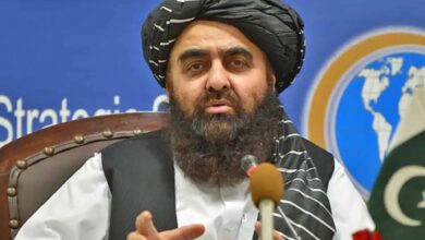 Afghanistan's acting Foreign Minister Mawlawi Amir Khan Muttaqi