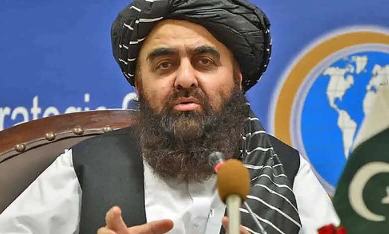 Afghanistan's acting Foreign Minister Mawlawi Amir Khan Muttaqi