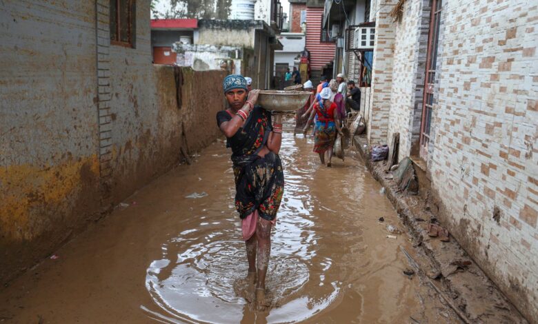 Aftermath of flash floods in Jammu and Kashmir