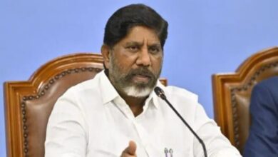 Telangana Deputy CM Bhatti Vikramarka addresses a meeting