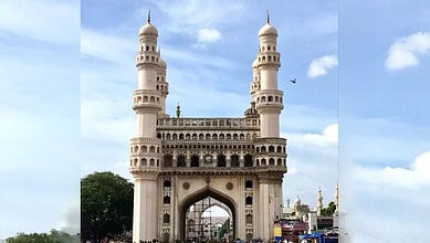 The Charminar in Hyderabad