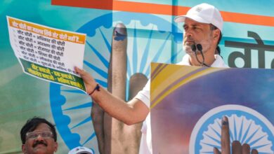 Congress leader Rahul Gandhi