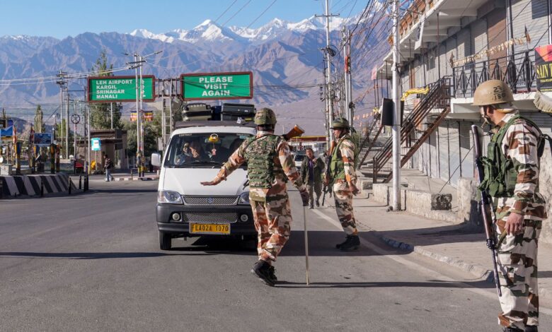 Curfew in Leh, Ladakh