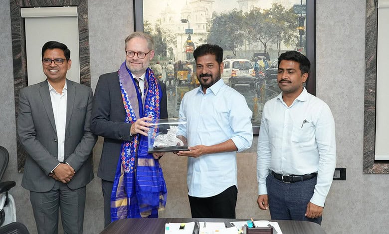 Danish Ambassador meets Telangana CM; focus on climate action, education & growth