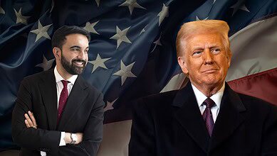 Zohran Mamdani and Donald Trump