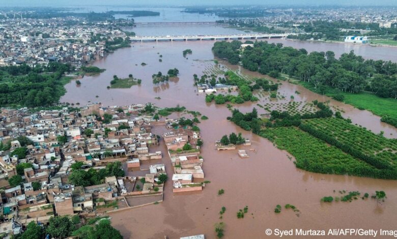 Flood in Pakistan Punjab on 1st September 2025