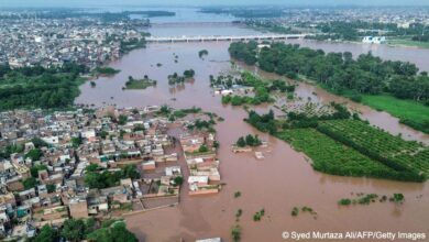 Flood in Pakistan Punjab on 1st September 2025