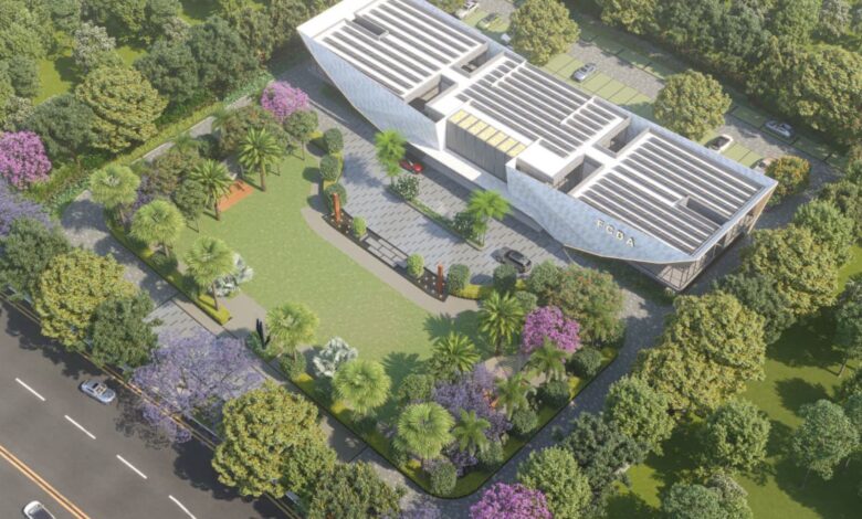 Telangana CM A Revanth Reddy to lay foundation-stones for the office and road infrastructure works for Bharat Future City at Meerkhanpet village of Kandukur mandal in Rangareddy district on Sunday, September 28, 2025.