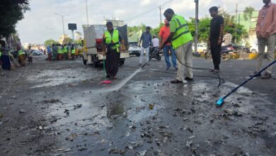 GHMC conducts sanitation drive after Ganesh immersions in Hyderabad