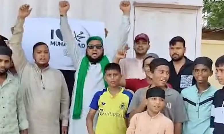Protests in Hyderabad over UP arrests linked to ‘I Love Muhammad’ posters