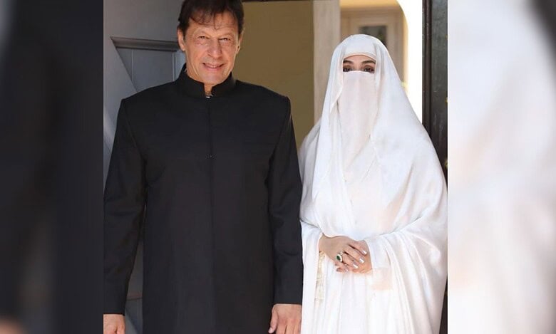 Imran Khan and Bushra Bibi