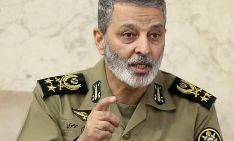 The image of : Major General Abdolrahim Mousavi, the Chief of Staff of the Iranian Armed Forces.