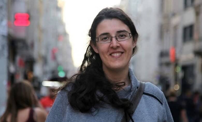 The image of Israeli-Russian graduate student Elizabeth Tsurkov
