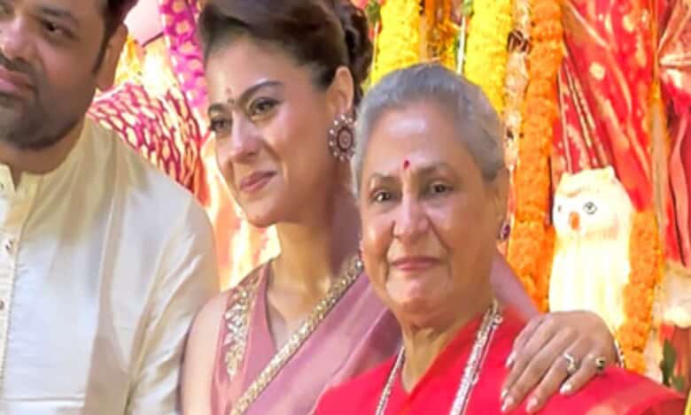 Kajol and Jaya Bachchan