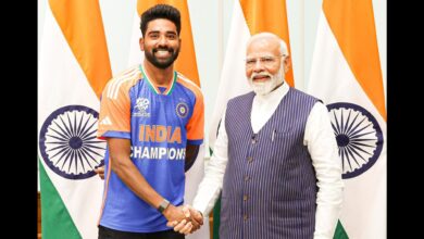 Mohammed Siraj lauds PM Modi