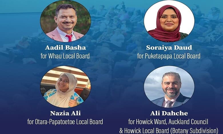 Muslim candidates in New Zealand