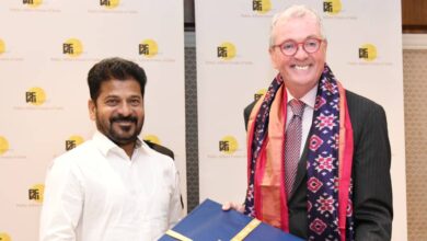 Telangana CM A Revanth Reddy and New Jersey governor Phil Murphy