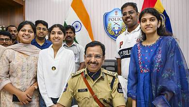 V C Sajjanar takes charge as Hyderabad Police Commissioner