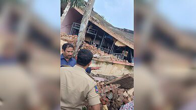 Sangareddy Gurukul hostel block collapses, 3 students injured