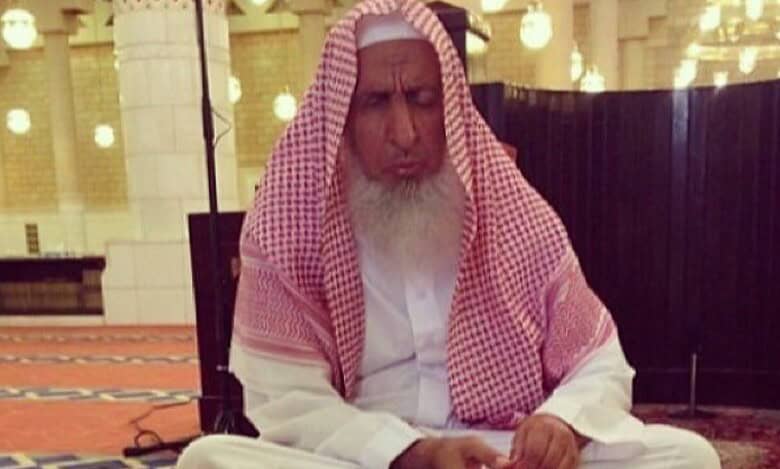 The image of late Grand Mufti of Saudi Arabia, Sheikh Abdulaziz Bin Abdullah Al al-Sheikh.