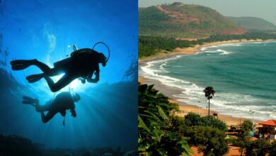 Go scuba diving at this Vizag beach, just 600 km from Hyderabad