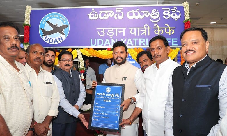 Udan Yatri Cafe: Rs 20 for coffee, Rs 10 for tea at Vijayawada airport