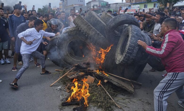 Nepal protest