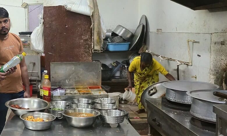 Food safety department raids the kitchen of a govt school in Telangana