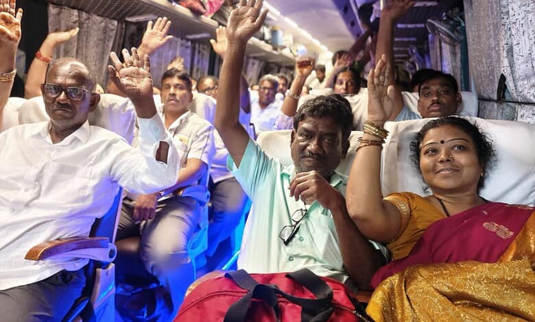 Stranded natives of Andhra Pradesh evacuated from Nepal