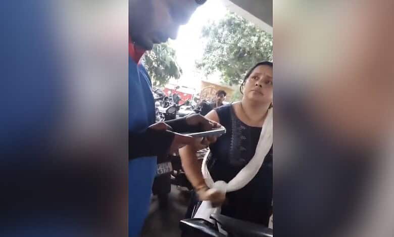 Road rage in Uttar Pradesh