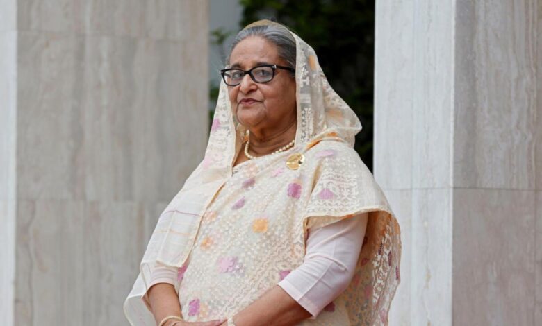Former Bangladesh PM Sheik Hasina