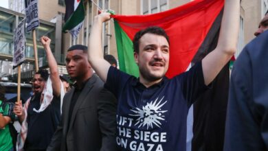 Palestinian rights defender and former Columbia University graduate student, Mahmoud Khalil