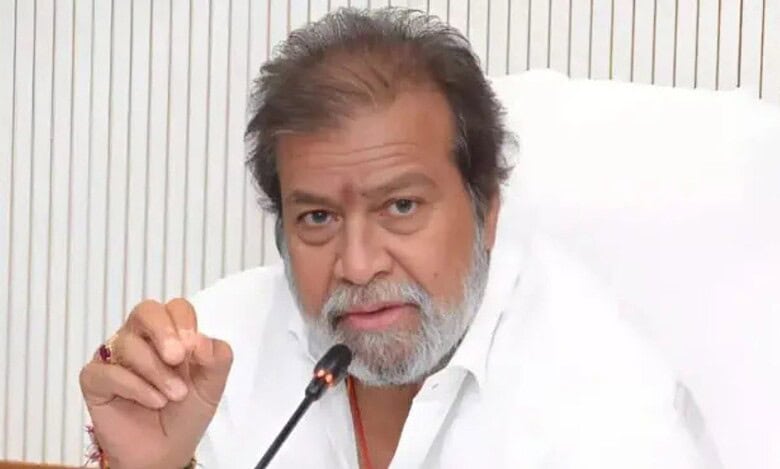 Telangana health minister Damodar Raja Narasimha addresses a meeting