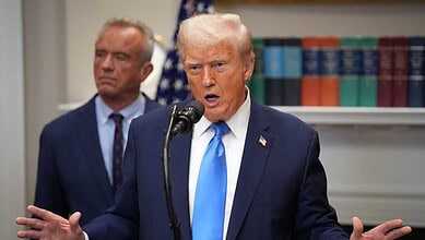 US President Donald Trump