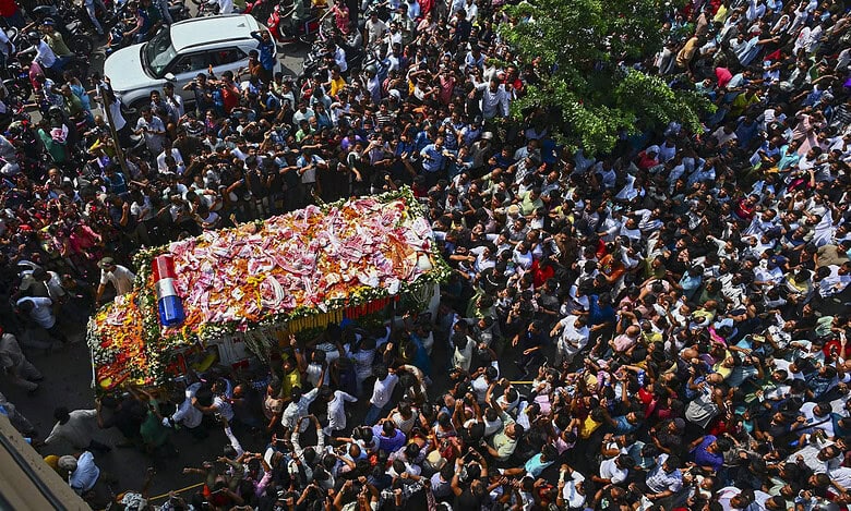 Mortal remains of Zubeen Garg in Guwahati
