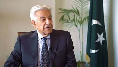 Pakistan Defence minister Khawaja Asif