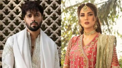 Fahad Mustafa and Fiza Ali