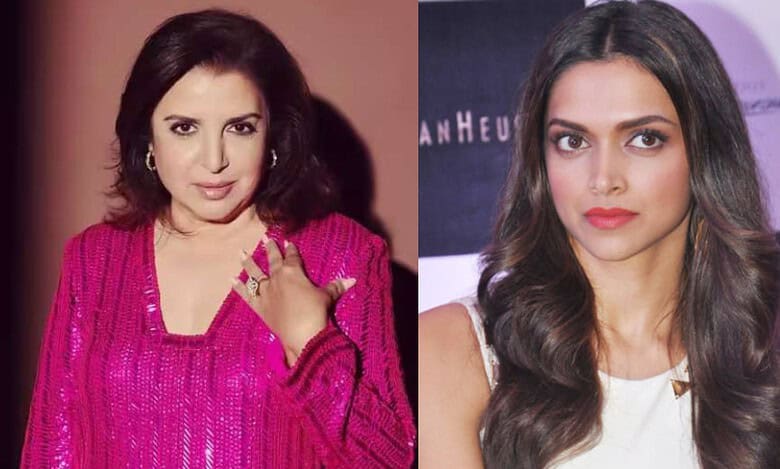 Farah Khan and Deepika Padukone