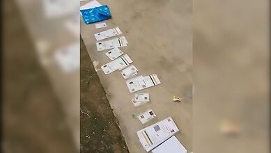 Farmers line up for urea in Peddapalli district of Telangana