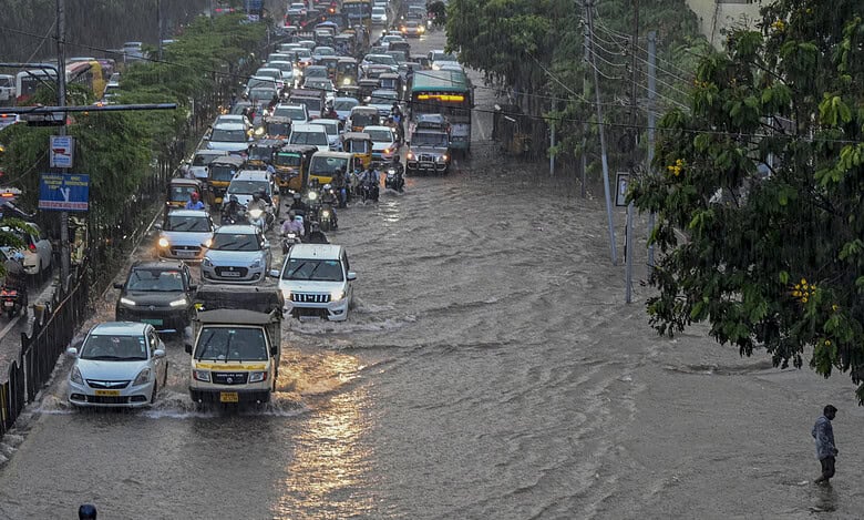 Rains in Hyderabad
