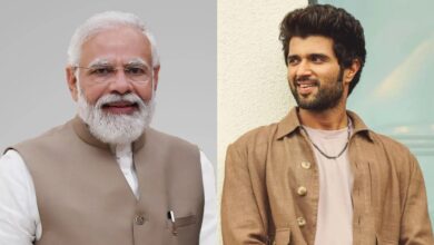 PM Modi and Vijay Deverakonda