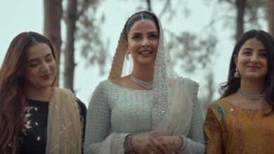 Sabar Qamar's look from her latest drama Pamaal