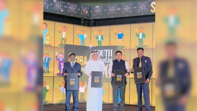 IT Minister Sridhar Babu at South Indian Business Achievers Awards (SIBA)