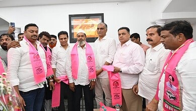 AIMIM leaders join BRS