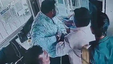 Video: BJP leader's son, friends assault toll booth staffer in Karnataka