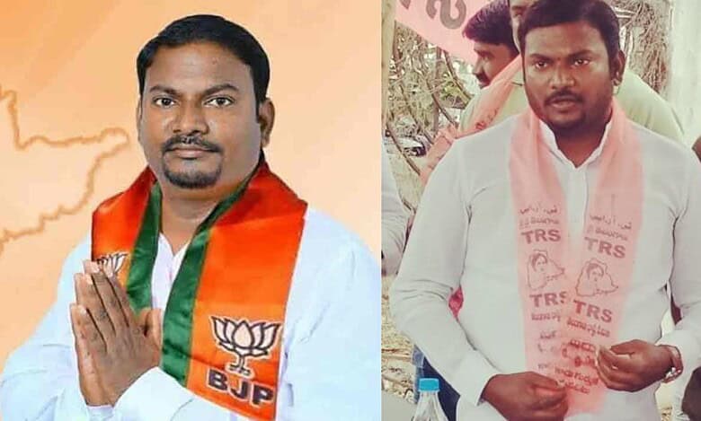 BJP leader in Jubilee Hills assembly constituency resigns and offers support to BRS candidate Maganti Sunitha in the Jubilee Hills by-election.